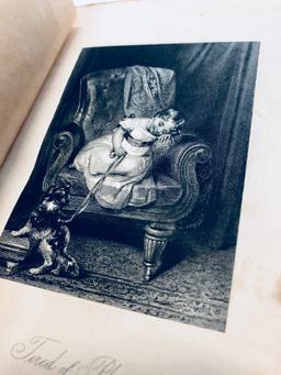 RARE Four Footed Favourites (1862) DOGS