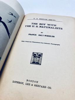 The Boy with the U.S. NATURALISTS (c.1900) by Francis Rolt-Wheeler with Photographs