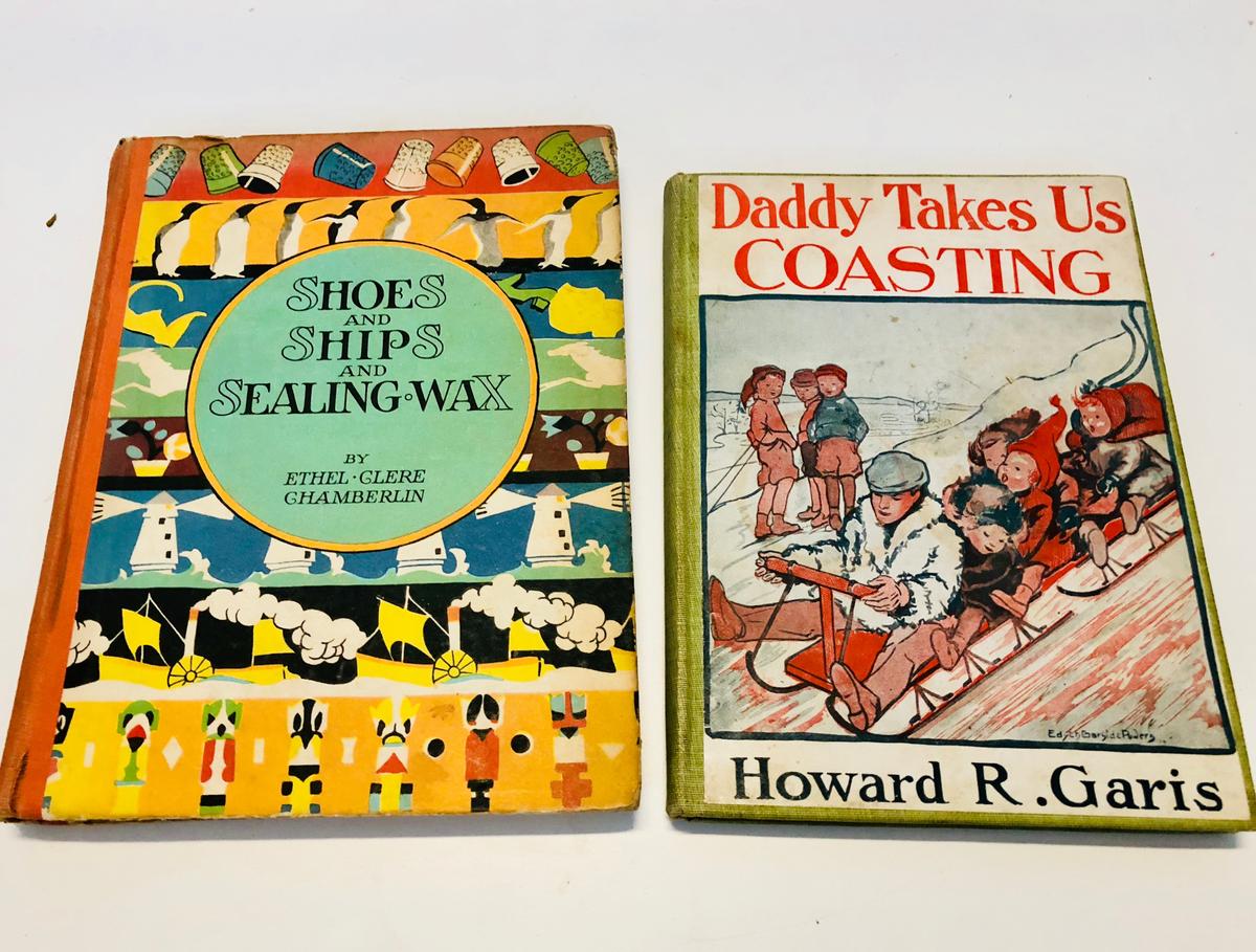 Shoes and Ships & Sailing Wax (1928) and Daddy Takes us Coasting (1914)