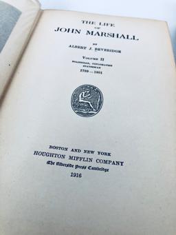 The Life of CHIEF JUSTICE JOHN MARSHALL (1916) Two Volumes