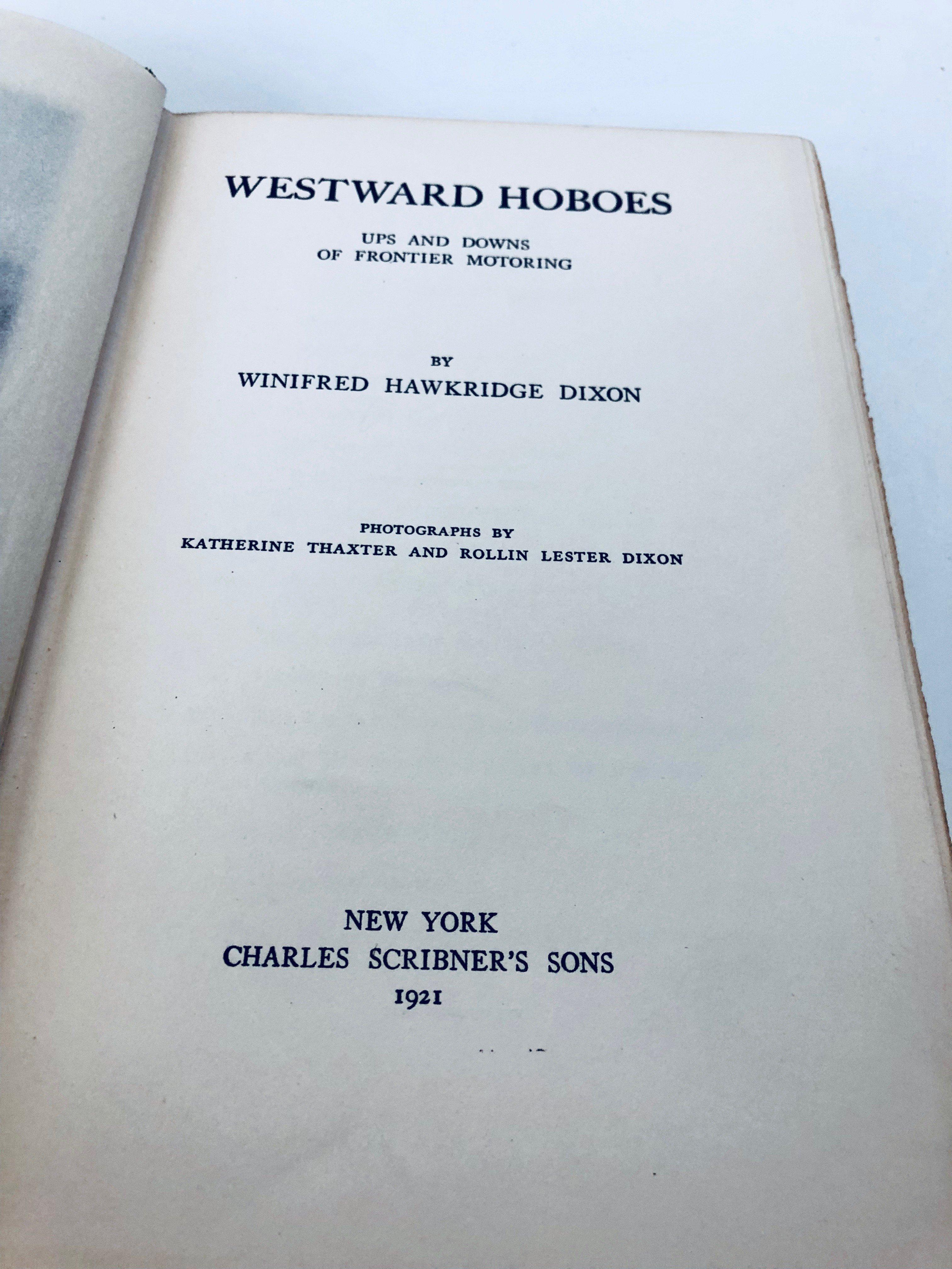 WESTWARD HOBOES: Ups and Downs of Frontier Motoring (1921) Women Trip in Cadillac to Southwest