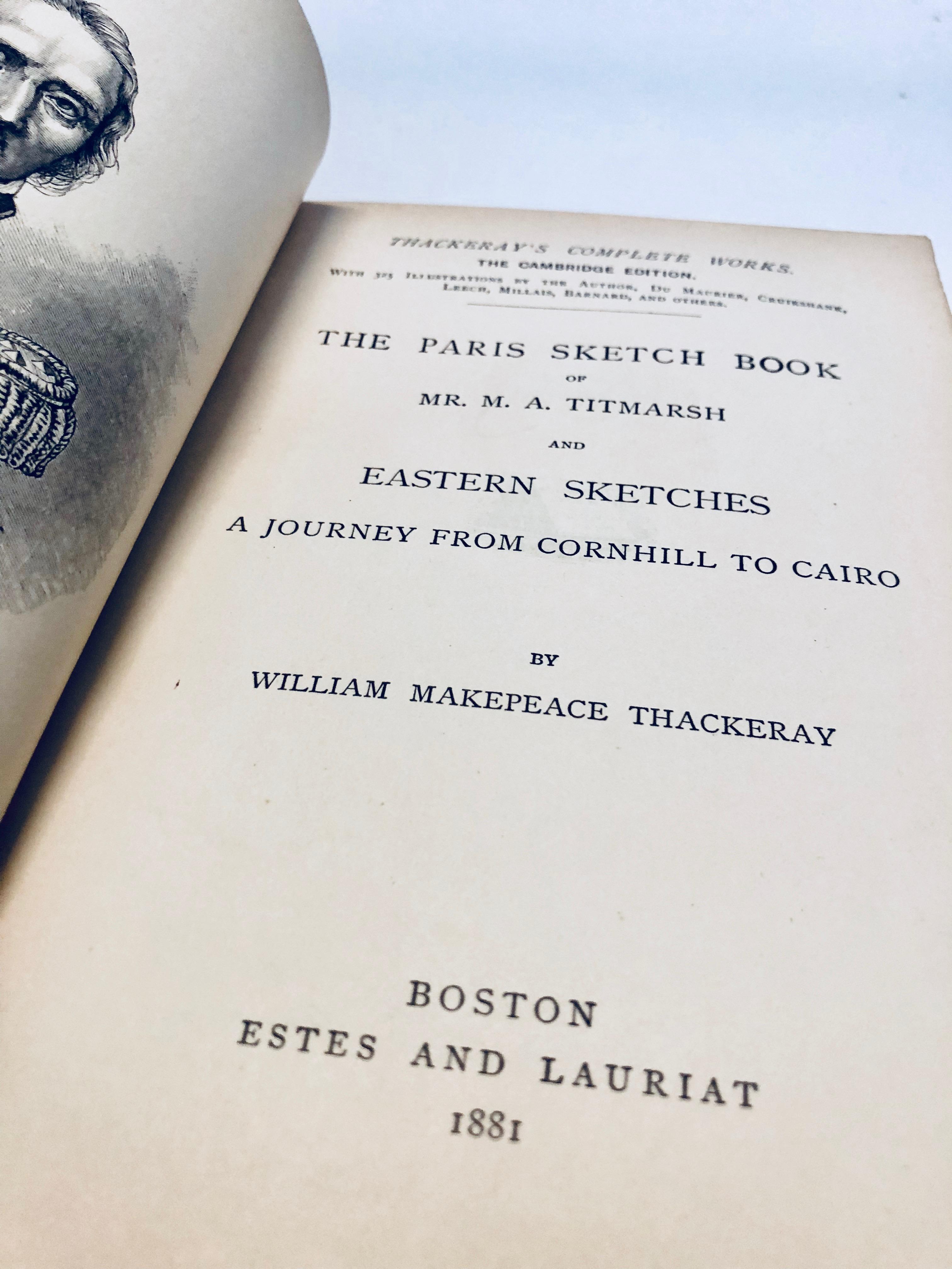 Eastern Sketches: A Journey from Cornhill to Cairo (1881) by William Makepeace Thackeray