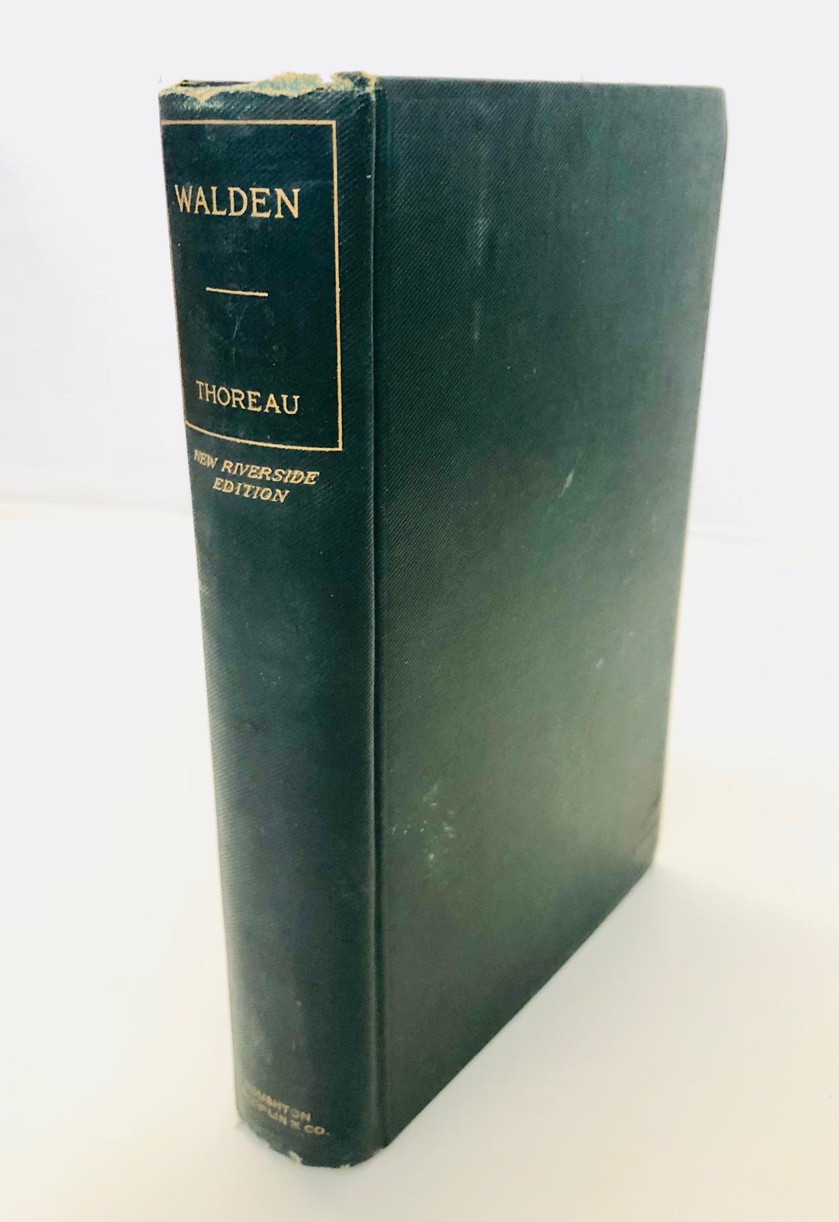 WALDEN or Life in the Woods by HENRY DAVID THOREAU (1904)