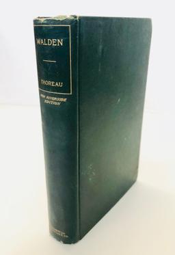WALDEN or Life in the Woods by HENRY DAVID THOREAU (1904)