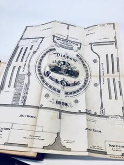Manual of the Legislature of New York (1870) with FOLD OUTS