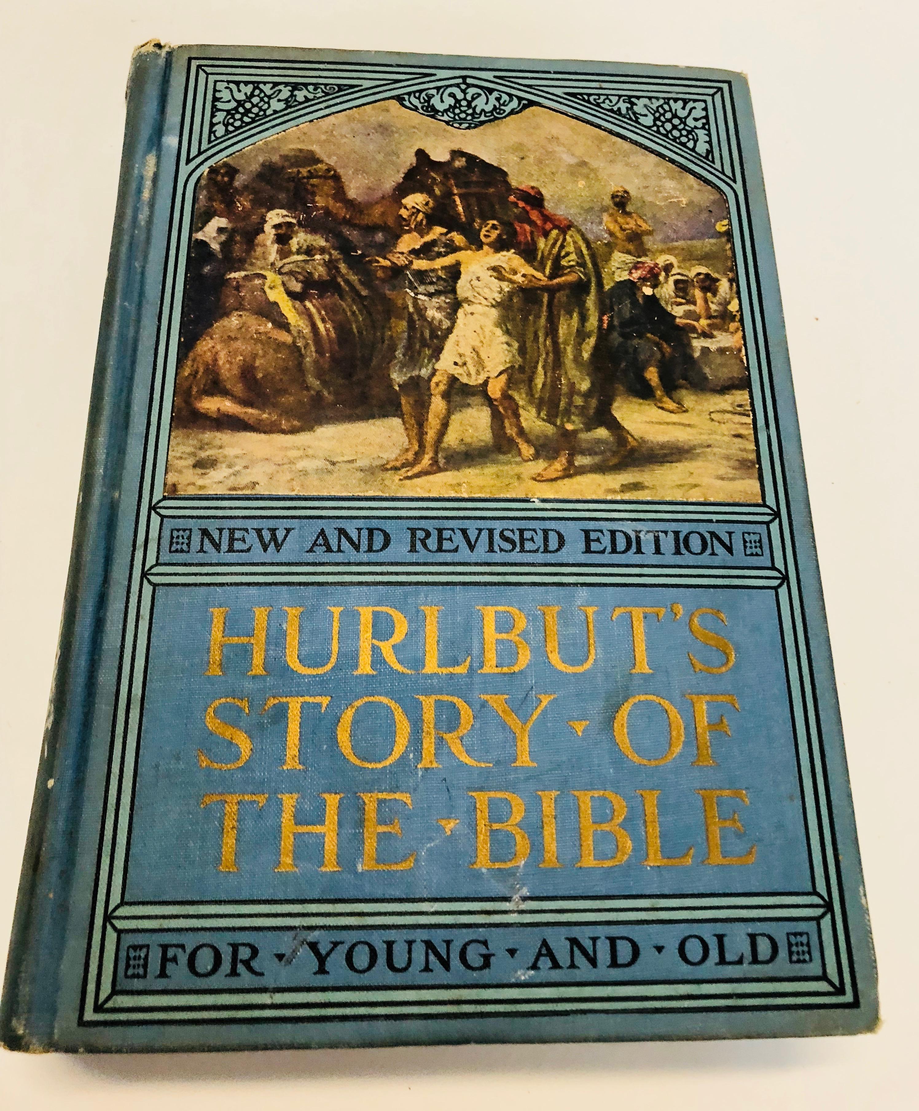 Hurlbut's Story of the Bible by Jesse Lyman Hurlbut (1932) Color Illustrations