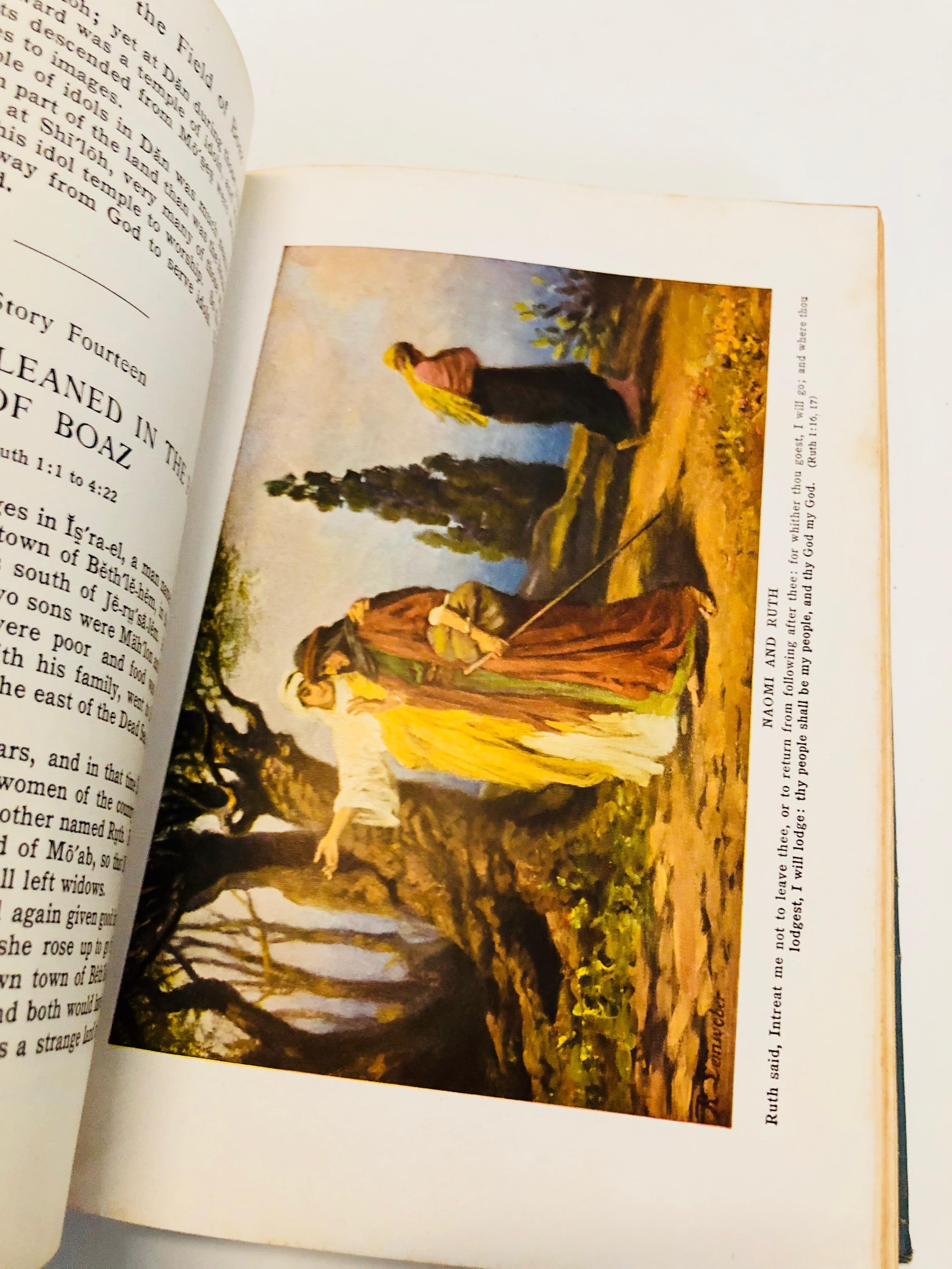 Hurlbut's Story of the Bible by Jesse Lyman Hurlbut (1932) Color Illustrations