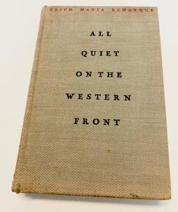 RARE All Quiet on the Western Front (1929) Erich Maria Remarque - FIRST US PRINTING
