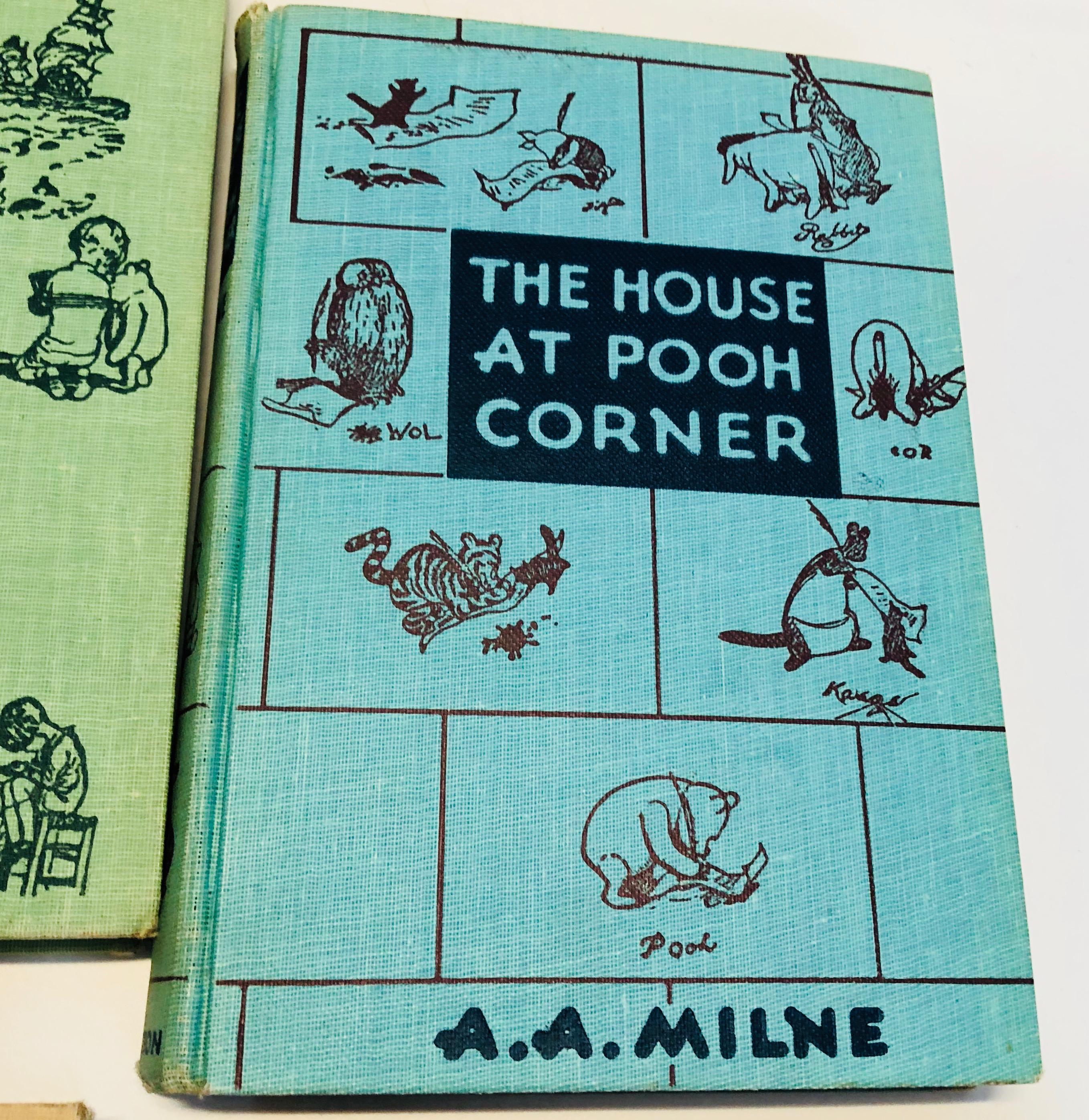 Collection of WINNIE THE POOH Books by A.A. Milne