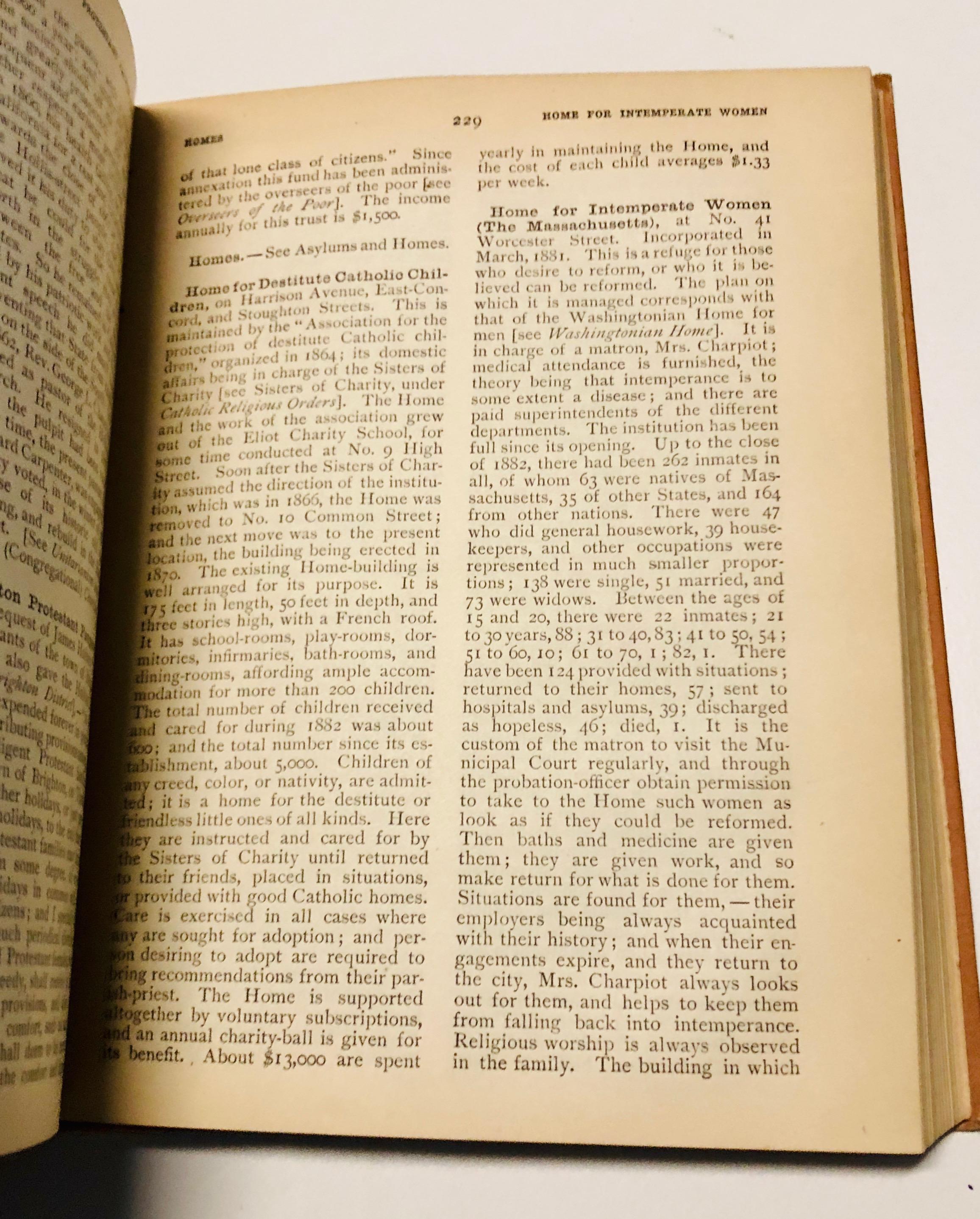 King's Dictionary of Boston by Edwin M. Bacon (1883)