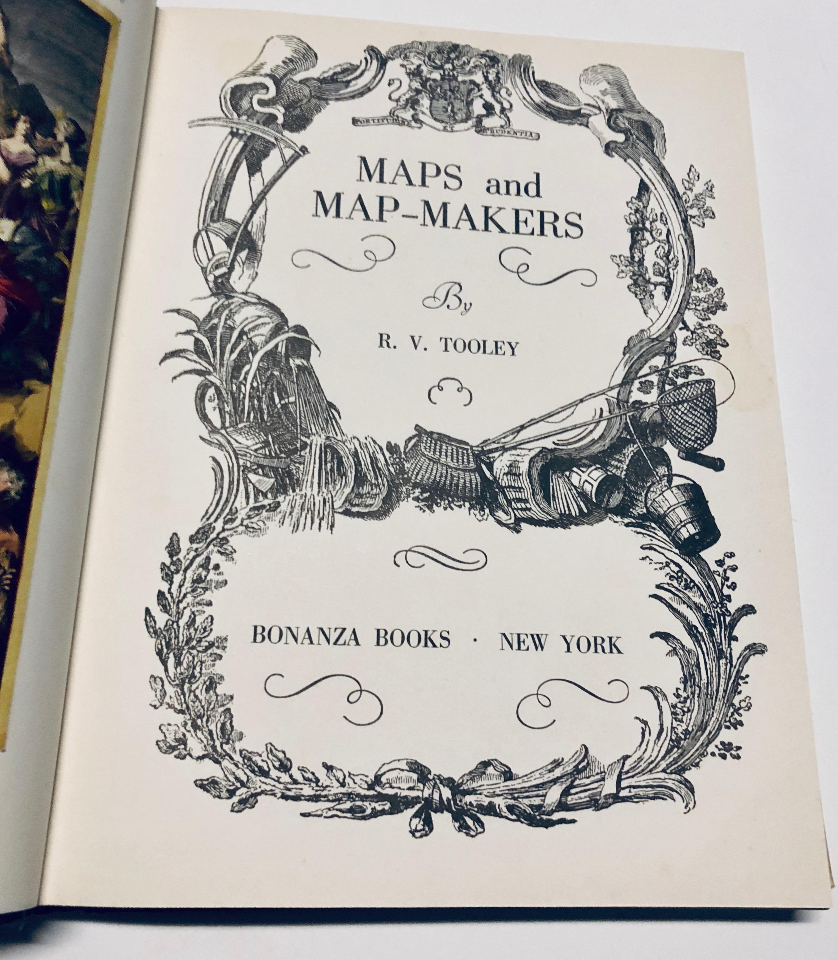 MAPS AND MAP-MAKERS by R.V. Tooley (1962)