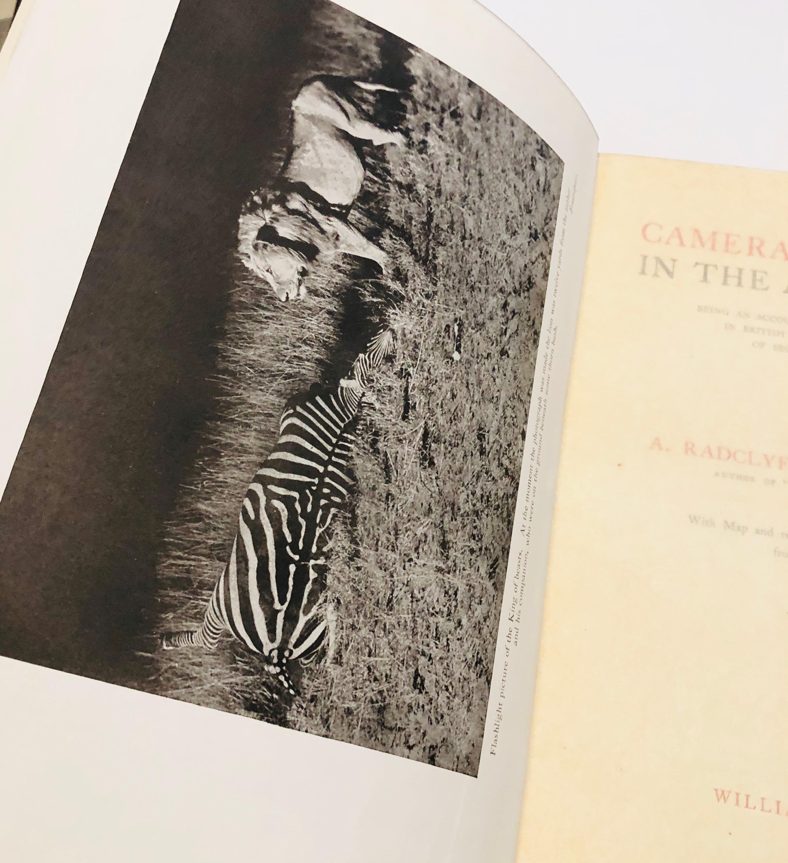 RARE CAMERA ADVENTURES IN THE AFRICAN WILDS an Account of a Expedition in British East Africa (1910)