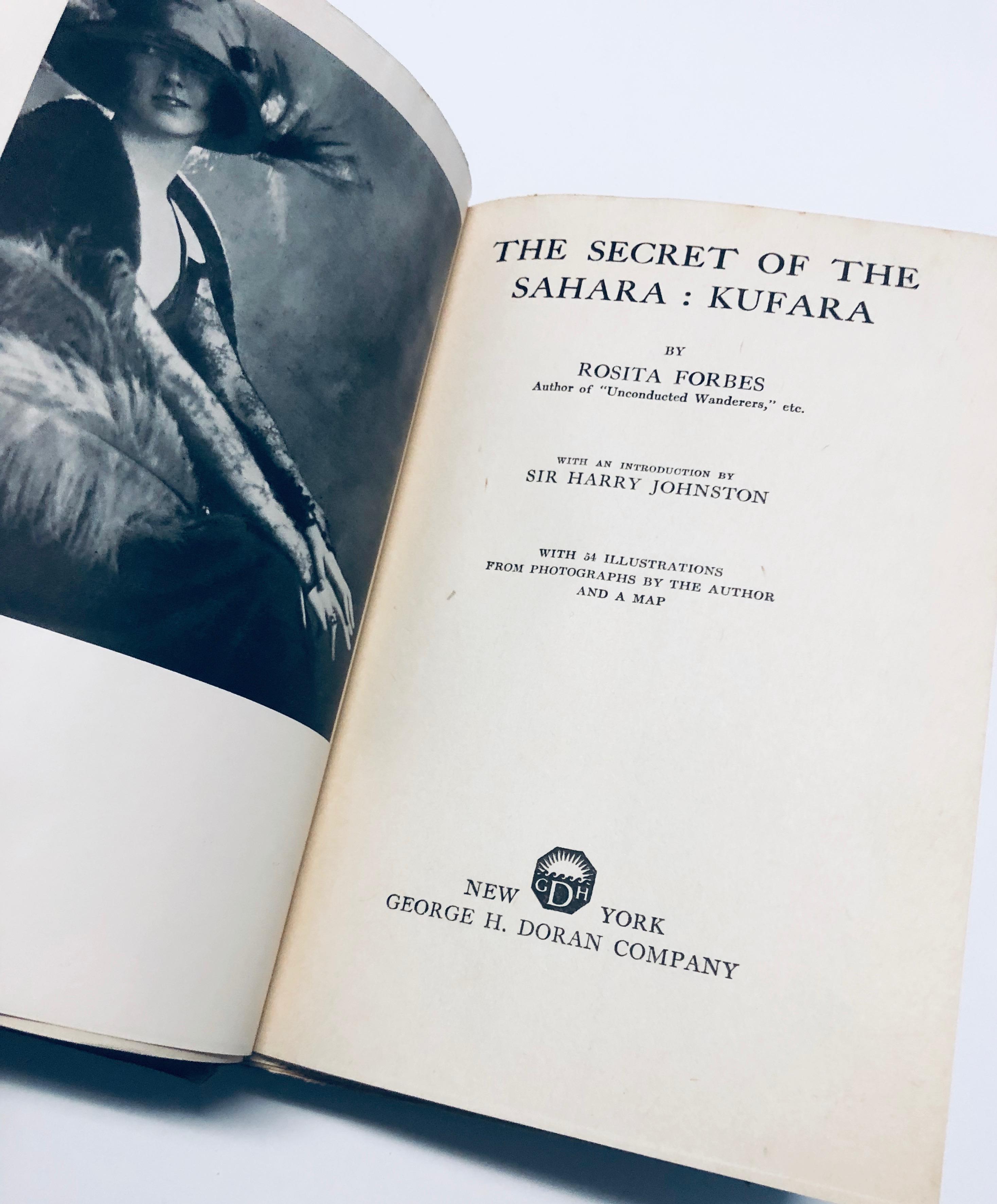 The Secret of the Sahara: Kufara by Rosita Forbes (1921)