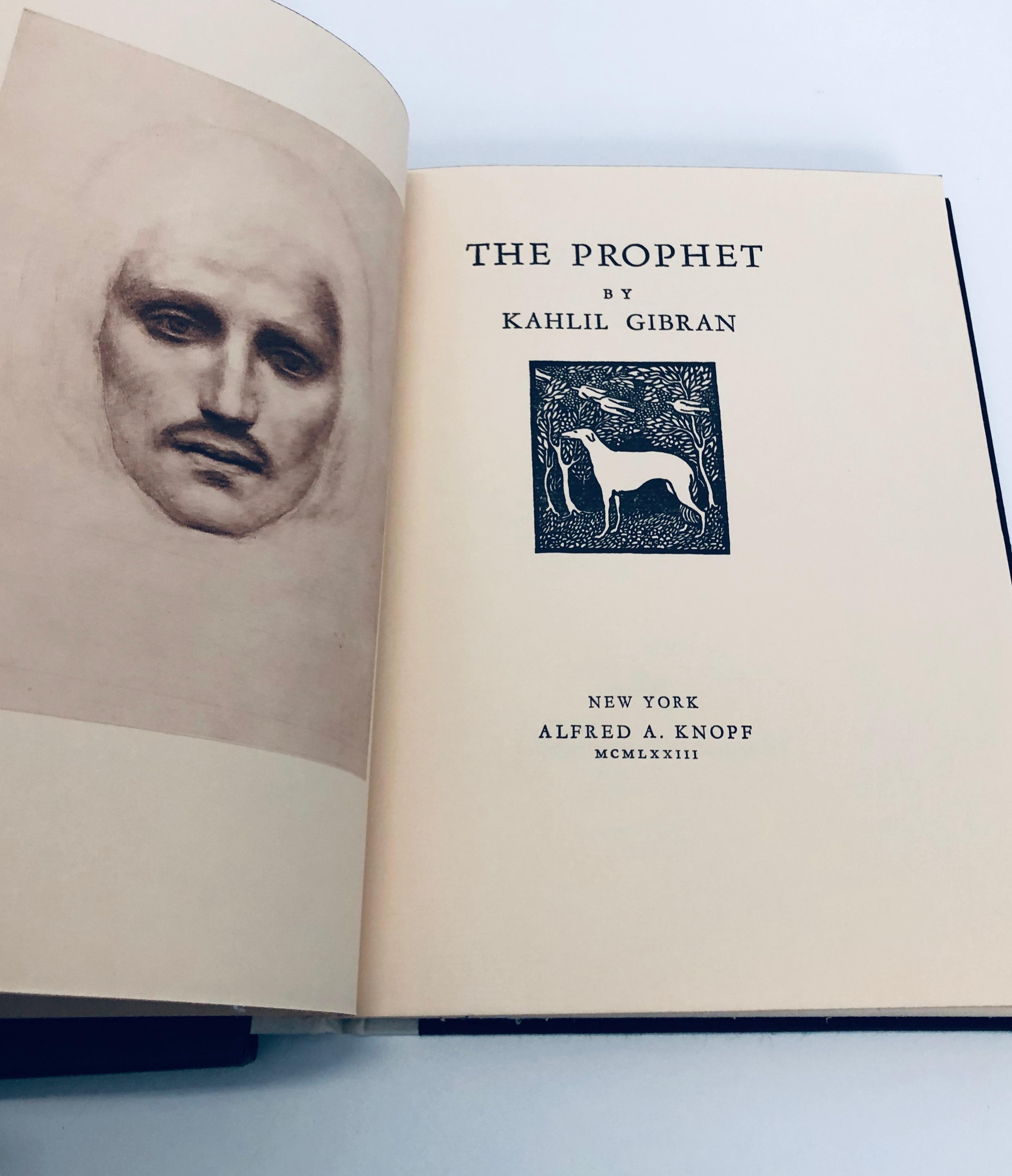 The Prophet by Kahil Gibran (1971) Deluxe Edition with Slipcase