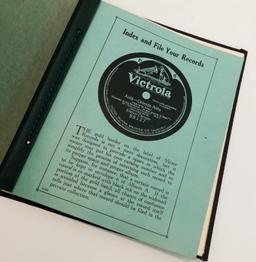 LARGE COLLECTION of 1920's Victor Records Collectibles