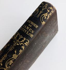 Memoir of JAMES BRAINERD TAYLOR (1833) Decorative Covers & Binding