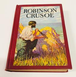 ROBINSON CRUSOE by Daniel DeFoe (c.1920)