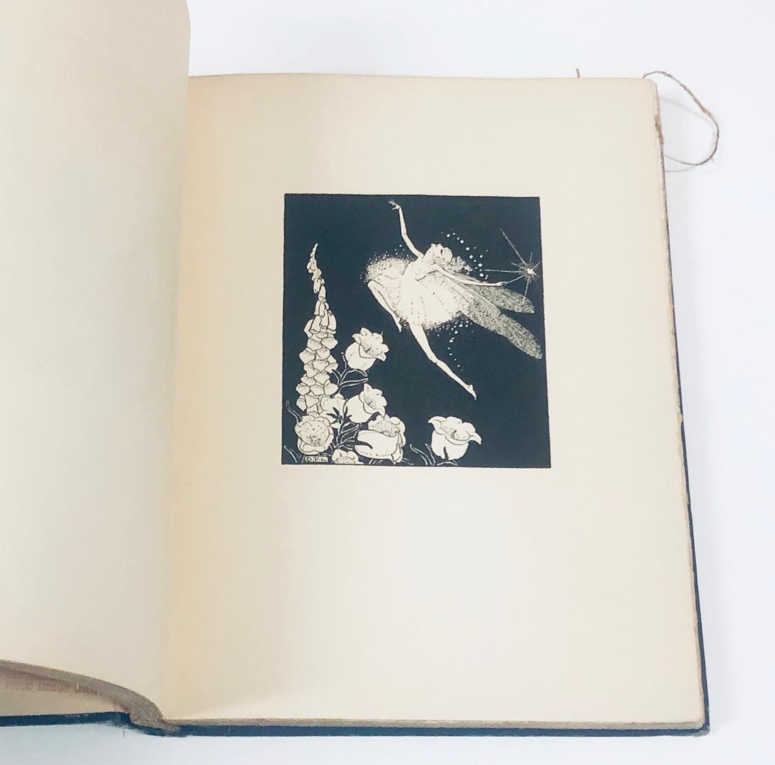 RARE Down-Adown-Derry A Book of FAIRY POEMS by Walter De La Mare (1924)