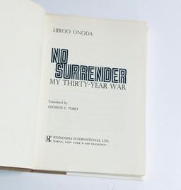 RAREST No Surrender: My Thirty-Year War by Hiroo Onoda (1974) SIGNED BY ONODA!