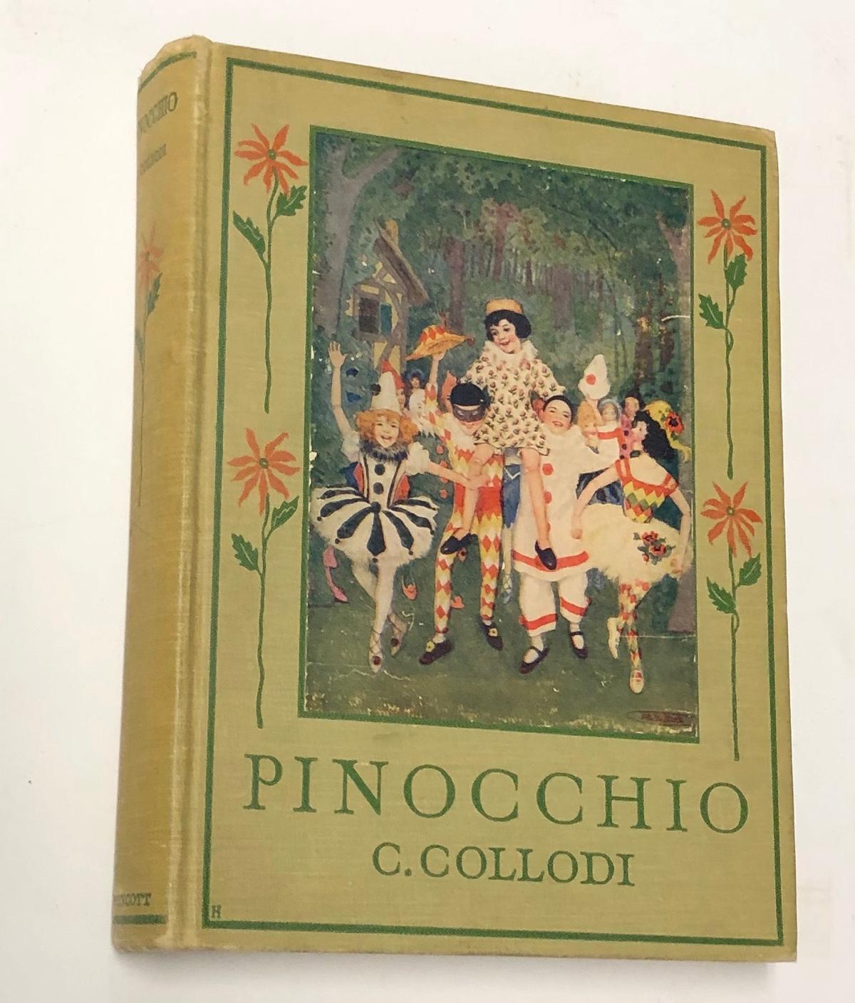 PINOCCHIO The Story of a Puppet by C. COLLODI (1920) with 14 Color Plates