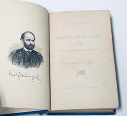 SCARCE Vermont in the Great Rebellion (1869) CIVIL WAR