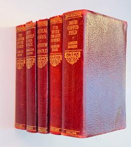 COLLECTION of Decorative Vintage Books - TWAIN - SHAKESPEARE - HENRY FIELDING