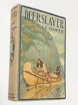 Deerslayer, The; or, The First War-Path: A Tale by J. Fenimore Cooper (c.1920)