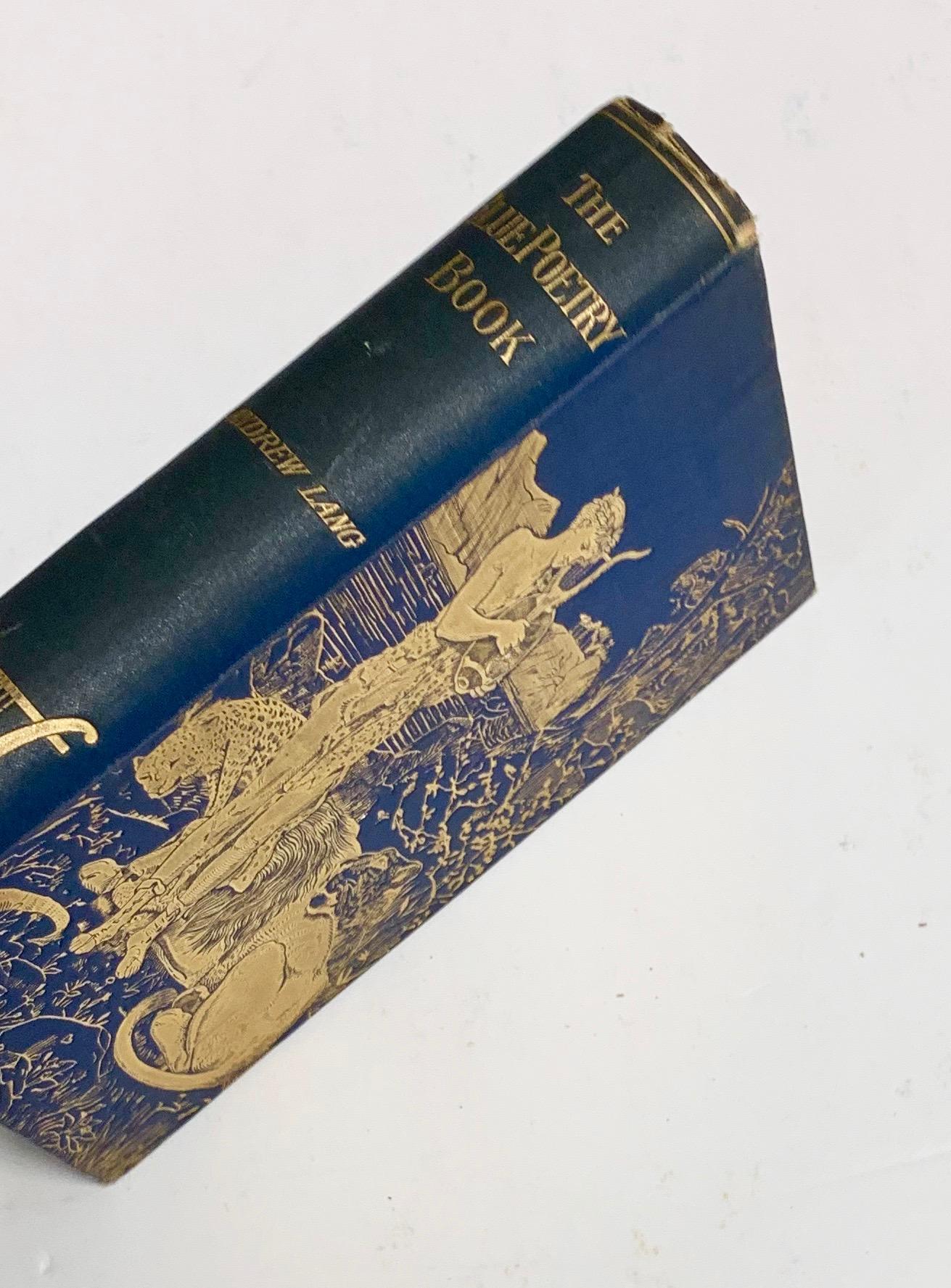 RAREST The Blue Poetry Book by Andrew Lang (1891)