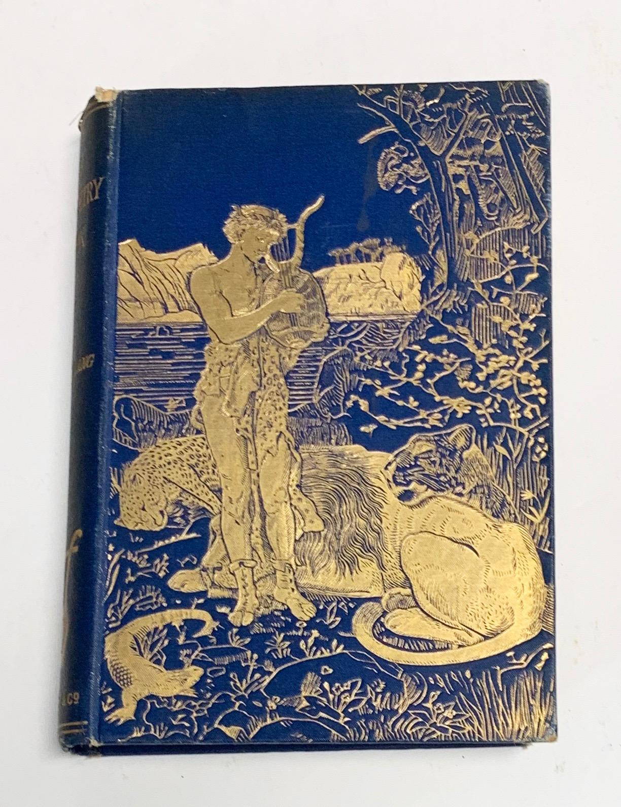 RAREST The Blue Poetry Book by Andrew Lang (1891)