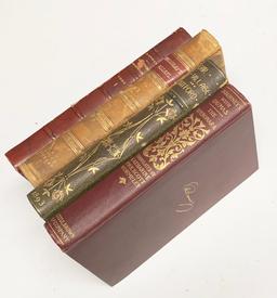 COLLECTION of Vintage & Antiquarian Books with Decorative Bindings