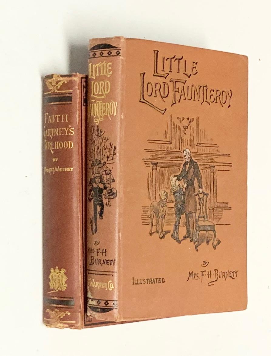 Little Lord Fauntleroy (c.1890) & Faith Gartney's Girlhood (1883) JUVENILE BOOKS