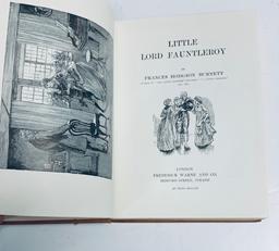 Little Lord Fauntleroy (c.1890) & Faith Gartney's Girlhood (1883) JUVENILE BOOKS