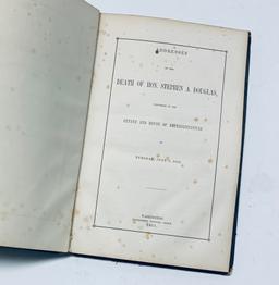 Addresses on the Death of Hon. STEPHEN A. DOUGLAS (1861)