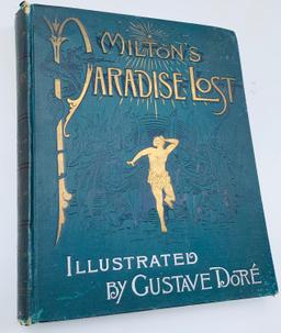 RARE Milton's PARADISE LOST (c.1880) Illustrations by GUSTAVE DORE