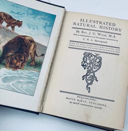 The New Illustrated Natural History by Rev. J. G. Wood (c.1930) Illustrated