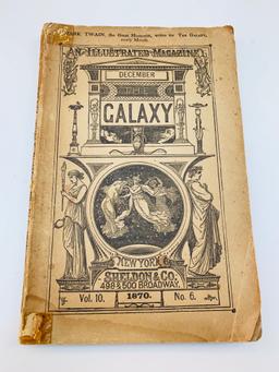 The GALAXY Illustrated Magazine with MARK TWAIN