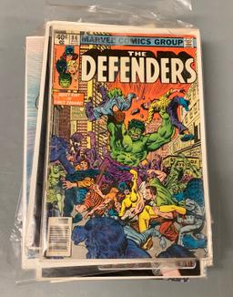 LOT of over 20 COMIC BOOKS - Batman - Daredevil - Defenders