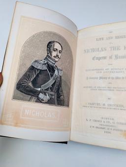 RARE The Life and Reign of Nicholas the First, Emperor of Russia (1856)