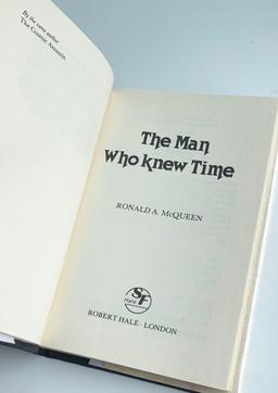 The Man Who Knew Time by Ronald A. McQueen (1981) First Edition SCIENCE FICTION