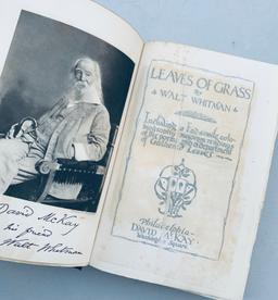 Leaves Of Grass With Autobiography by WALT WHITMAN (1900)