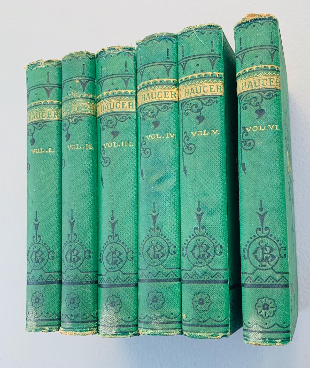 The Poetical Works of Geoffrey Chaucer, in Six Volumes (1882)