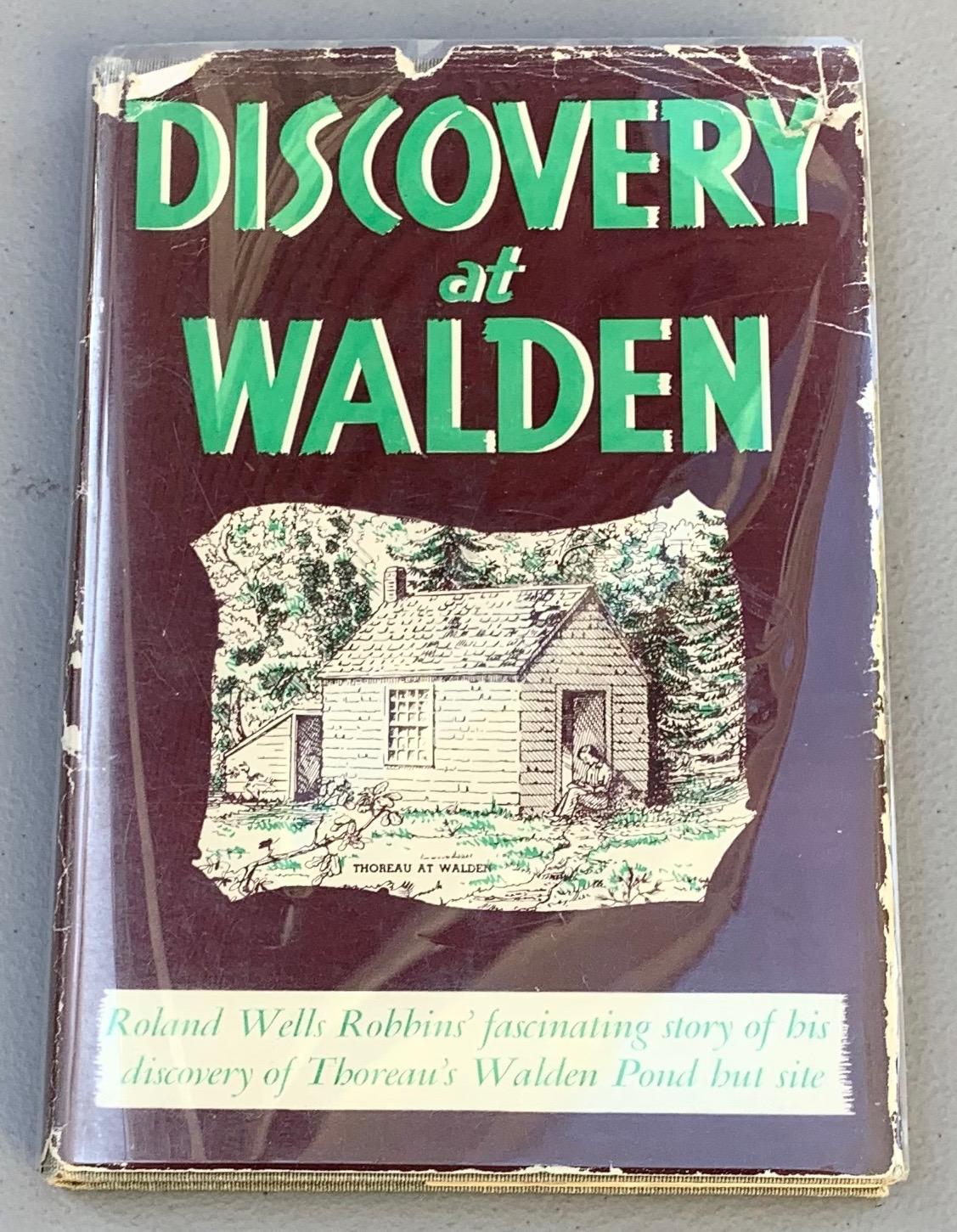 SIGNED Discovery at Walden - SIGNED by Author to the THOREAU Foundation