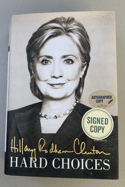 SIGNED Hard Choices by Hillary Rodham Clinton SIGNED