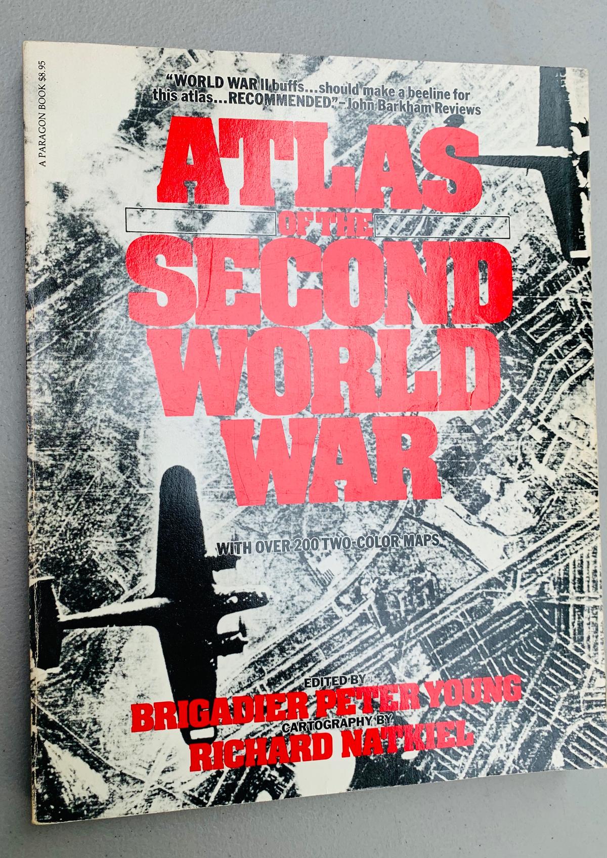 ATLAS of the Second World War with 200 Two Color Maps