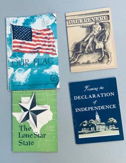 COLLECTION of Historical Pamphlets (c.1930's) - Jefferson - Lincoln - Washington