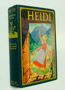 HEIDI by Joanna Spyri (1932) Children's Book