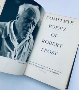 CUSTOM BOUND Complete Works of Robert Frost (1961) Wonderful Binding