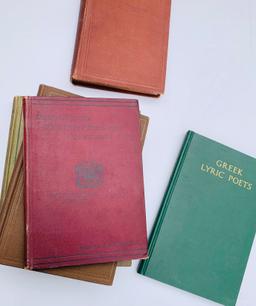 Large ANTIQUARIAN Greek Literature Book Collection