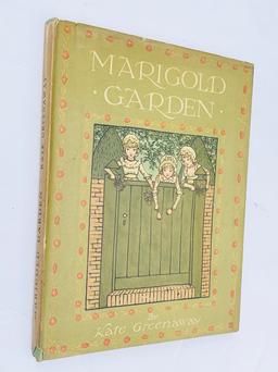 RARE Marigold Garden by KATE GREENWAY (c.1910) Children's Illustrated Book