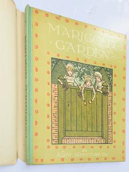 RARE Marigold Garden by KATE GREENWAY (c.1910) Children's Illustrated Book